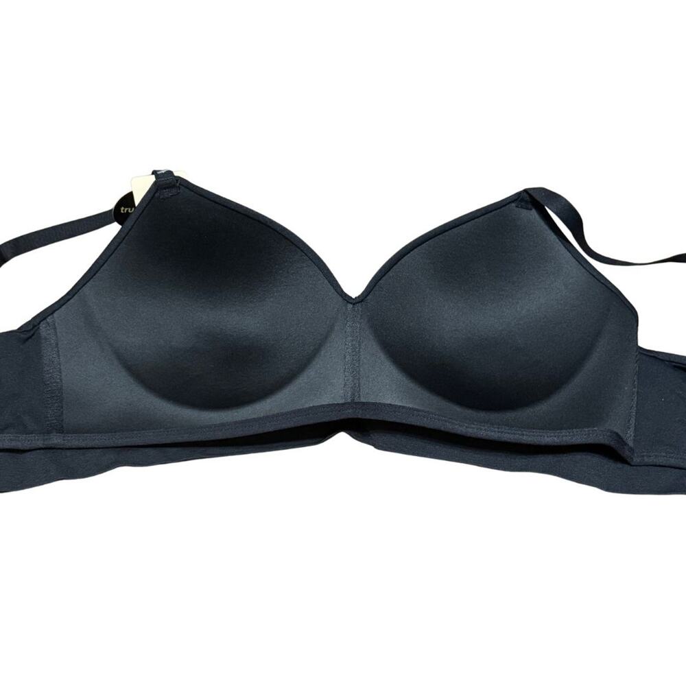Shapermint TRUEKIND Supportive Comfort Wireless Shaper Bra Black NWT Large - Picture 3 of 8